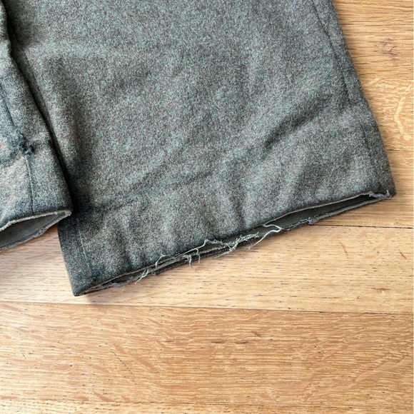Vintage Mollenkamp & Goecke Mens Cargo Wool Green Military Pants size 33x29 - Picture 7 of 9